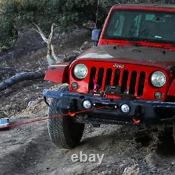 10000 Lb. Load Capacity Electric Winch Kit 12V Synthetic Rope, Waterproof Electri