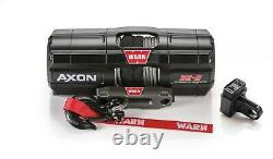 101130 Warn Axon 35-S Powersport UTV/ATV Electric Winch with 50ft Synthetic Rope