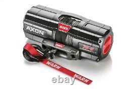 101130 Warn Axon 35-S Powersport UTV/ATV Electric Winch with 50ft Synthetic Rope