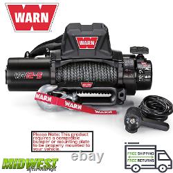 103255 Warn VR12-S 12K LB Self-Recovery Electric Winch with 90ft of Synthetic Rope