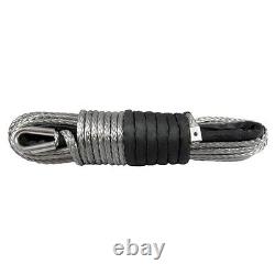 10MM X 40M Dyneema SK78 Winch Rope Hook Synthetic Recovery Offroad Cable 4x4 4wd