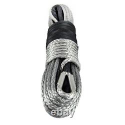 10MM X 40M Dyneema SK78 Winch Rope Hook Synthetic Recovery Offroad Cable 4x4 4wd