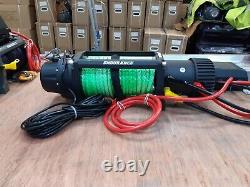 12V ELECTRIC WINCH HI-VIZ 9MM SYNTHETIC RECOVERY TRUCK ROPE @ £329.00 inc vat