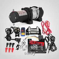 12V Electric Winch 3000LBS, 4000LBS, 6000LBS, 13500LBS Gear Train Roller Recovery