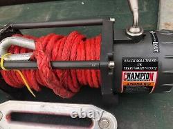 12v Winch Champion 9500EWX 4x4, recovery, off road, HD, synthetic rope