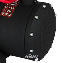 13500LBS 12V Electric Synthetic Rope Winch 6123.5kg Recovery SingleLine