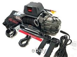 13500lb Winch 12 volt Machermann (6122kg) synthetic rope 12 volt electric winch