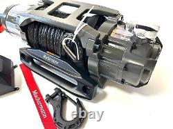 13500lb Winch 12 volt Machermann (6122kg) synthetic rope 12 volt electric winch