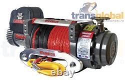 17500lb Samurai Electrical 24V Winch with Synthetic Rope Warrior 175SA24