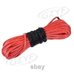 1/4 x Synthetic Winch Rope Line Cable 8200 LB Capacity ATV UTV with Sheath 50feet