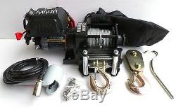 2000lb WARRIOR NINJA 12v Winch for ATV, Trailer etc