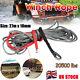 20500 Lbs Synthetic Winch Rope 27m10mm High Strength For Suv Atv Utv Truck