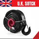 31000lbs Winch Rope 10mm X 30m For Dyneema Hook Synthetic Tow Recovery 4wd Cable