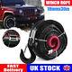 31000lbs Winch Rope 10mm X 30m Synthetic For Dyneema Tow Recovery Cable 4wd Uk