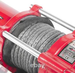 3500Lb UTV ATV Winch, 12-Volt Electric Winch with 2 Wireless Remotes with Synthe