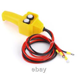 3500lbs 12V Electric Winch Synthetic Rope Waterproof for ATV UTV Boat