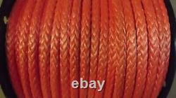 3/8 (10mm) x 300' HMPE Winch Line, Synthetic Rigging Rope, 12-Strand Braid, USA