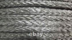 3/8 (10mm) x 350' HMPE Winch Line, Synthetic Rigging Rope, 12-Strand Braid, USA