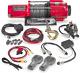 4500lb Winch, 12 Volt Electric Winch With 2 Wireless Remotes And Synthetic Rope