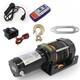 4500/3500lb Electric Winch Towing Trailer Synthetic Rope Offroad Wireless Remote