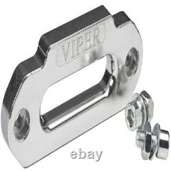 4500lb Viper Elite Wide Spool Winch with Synthetic Rope Pick from 5 colors