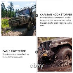 4 Pcs Line Cable Protector Easy Installation Synthetic Rope Winch Limiter