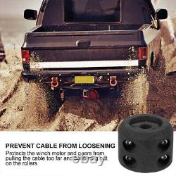 4 Pcs Line Cable Protector Easy Installation Synthetic Rope Winch Limiter