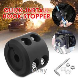 4 Pcs Synthetic Rope Winch Hook Stopper Cable Protector Limiter