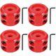 4 Sets Cord Protector Metal Winch Stopper For Synthetic Rope Cable
