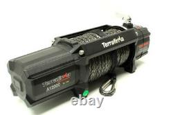 4x4 12000lb Synthetic Rope 12V Recovery Winch Terrafirma A12000 TF3301