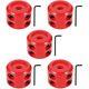 5 Sets Atv & Utv Accessories Winch Stopper For Synthetic Rope Cable Hook Up