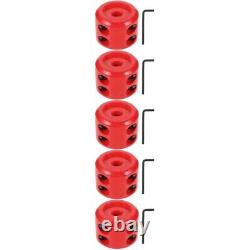 5 Sets Cord Protector Winch Threader Stopper for Synthetic Rope Accessories