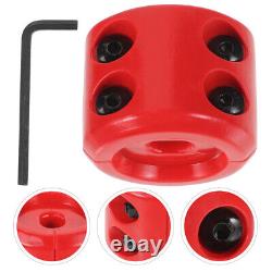 5 Sets Winch Stopper for Synthetic Rope Cable Atv Hook Threader Rubber