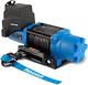 6000 Lb Load Capacity Electric Winch Kit Synthetic Rope With Hawse Fairlead Wate