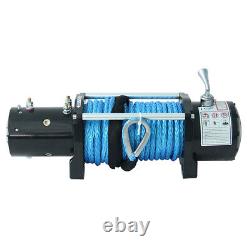 6 HP 12000 lb Electric Winch Offroad Synthetic Rope 12V
