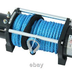 6 HP 12000 lb Electric Winch Offroad Synthetic Rope 12V