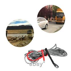 88.6ft Length 20500LBS Synthetic Winch Rope Line Cable ATV SUV Recovery Rope UK