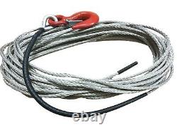 8mm Super 12 Dyneema Winch Rope With Hook Synthetic Winch Rope Choose Length