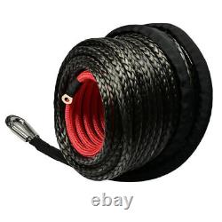 98ft Gray Winch Rope 24360lbs 11050KG Towing Straps Road Recovery Rope 10mm30m
