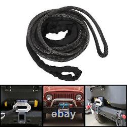 9m Synthetic Winch Rope 26455lbs Break Strength Winch Cable Line Extension For