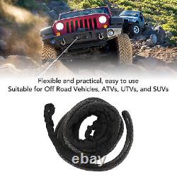 9m Synthetic Winch Rope 26455lbs Break Strength Winch Cable Line Extension For