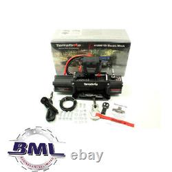 A12000 Winch Synthetic Rope Wireless + Cable Remote Control Terrafirma. Tf3301