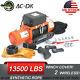 Ac-dk 12v Electric Winch 13500lb Waterproof Ip67 Synthetic Rope For Recovery