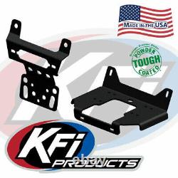 All Balls 3500 LBS Synthetic Rope Winch with KFI Mount General XP 1000 2016-2023