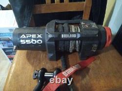 BADLAND APEX 5,500 lb Truck Winch WithSynthetic Rope and Wireless Remote Control