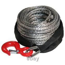 BULLDOG WINCH 20082 Synthetic Rope 8mm x 100ft, up to 8k Winch