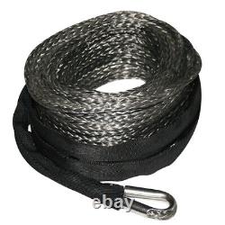 BULLDOG WINCH 20288 Synthetic Rope 12mm x 80' Grey