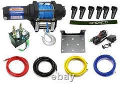 Bronco 3500lb. Winch with Synthetic Rope #AC-12020-3