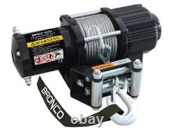 Bronco 4500lb. Winch with Synthetic Rope AC-12108
