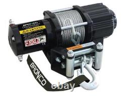 Bronco 4500lb. Winch with Synthetic Rope #AC-12108